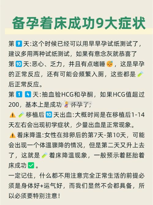 试管婴儿着床时是否会有明显的身体反应?