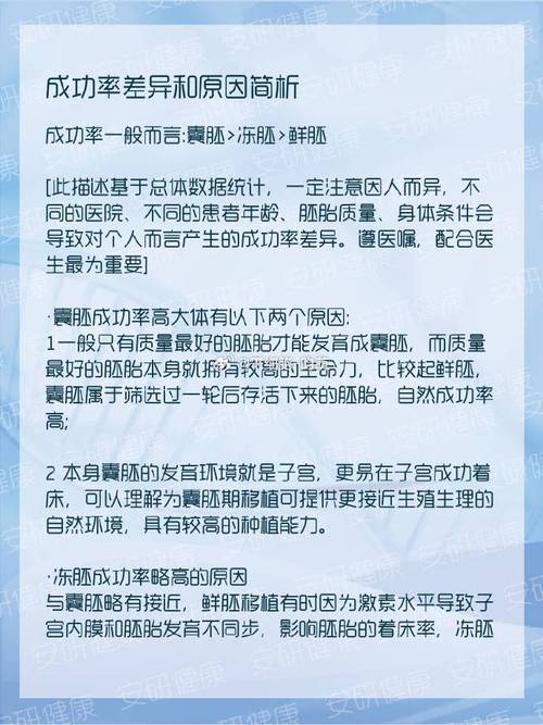 试管婴儿成功率提高：为何选择只有一枚囊胚？