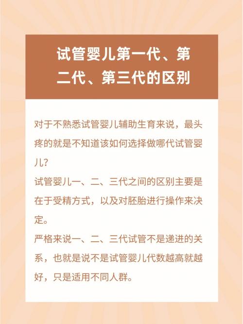 三代试管婴儿技术的优劣比较：哪个更适合您？