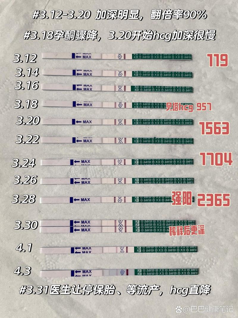 怀孕血值